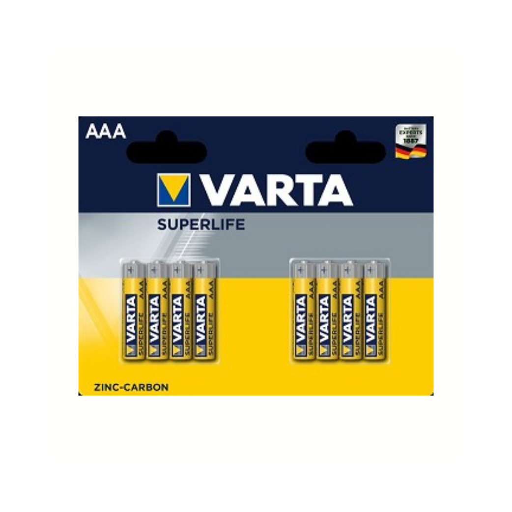 Varta AAA Superlife Zink-Kohle-Batterien pro 8 Stück