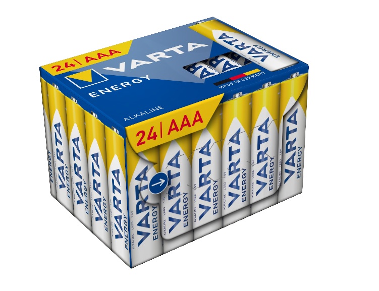 Varta AAA Energy Alkalibatterien pro 24