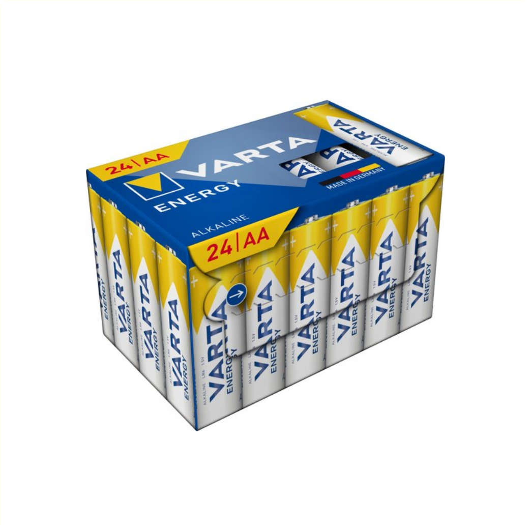 Varta AA Energy Alkalibatterien pro 24