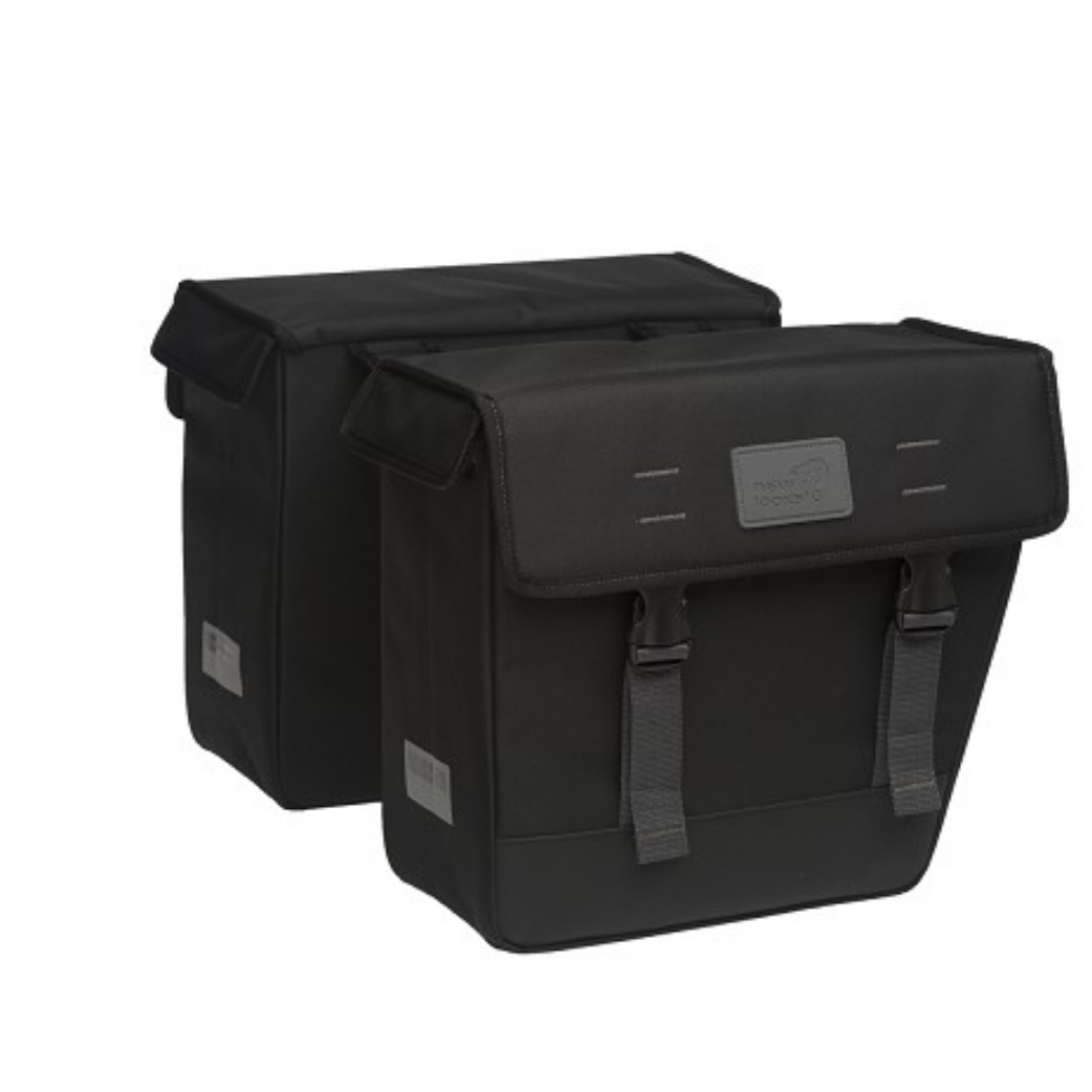 New Looxs Origin Doppelte Hybride Fahrradtasche 33L Schwarz
