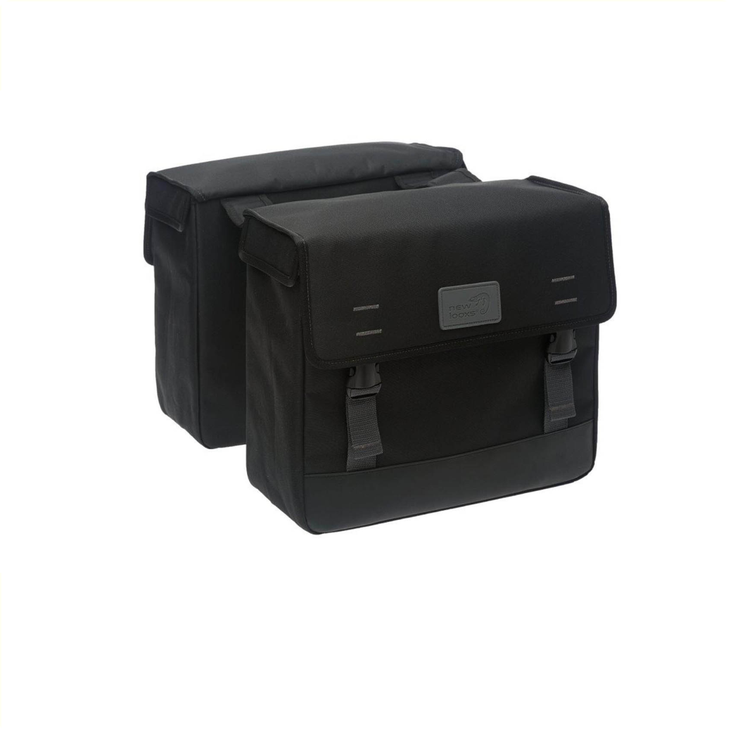 New Looxs Origin Doppelte Fahrradtasche 39L Schwarz