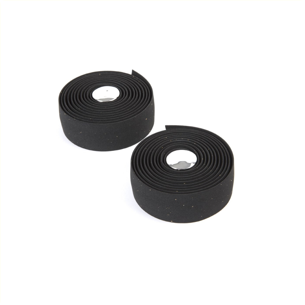 Velo Lenkerband Gel, schwarz mit Korkdruck