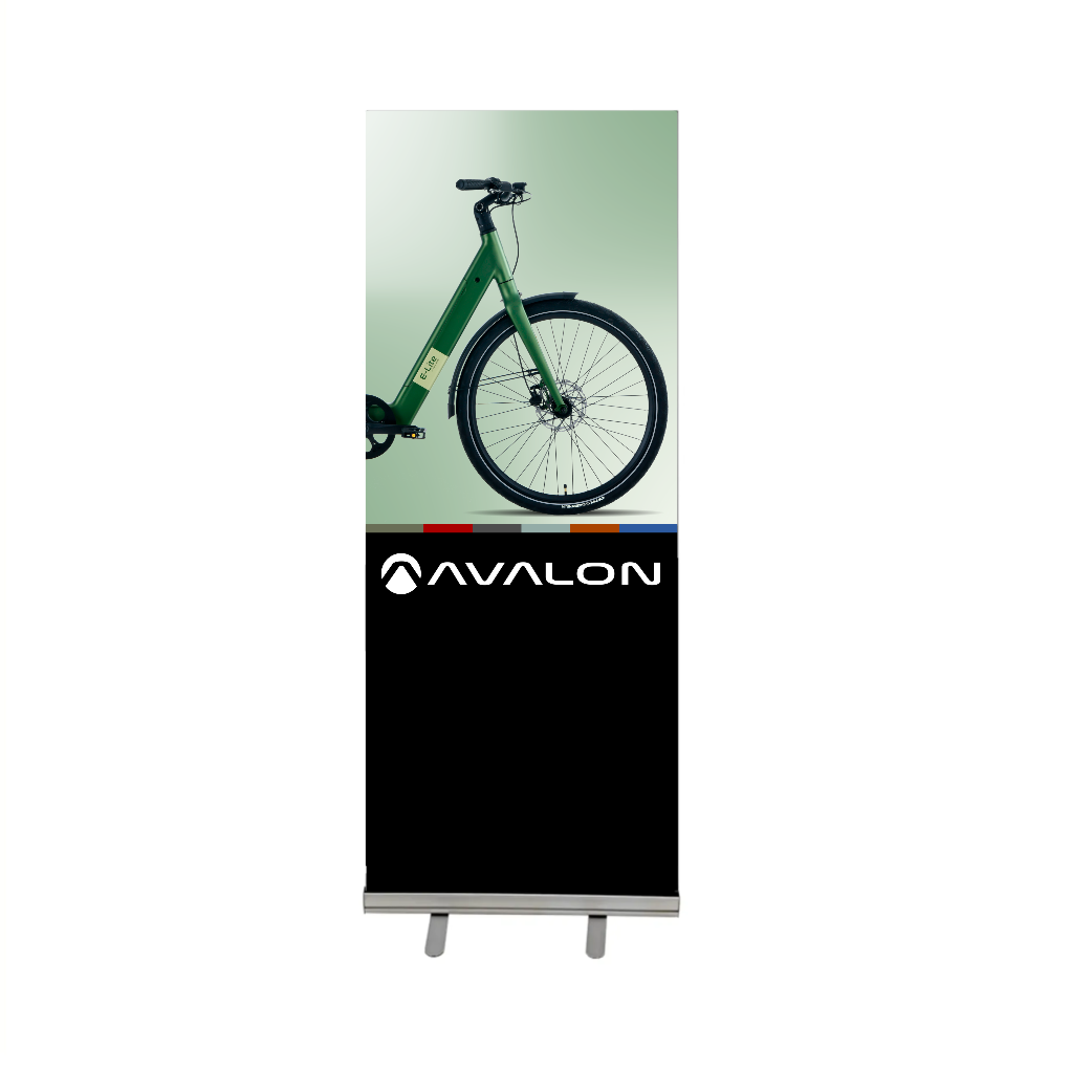 Avalon Roll-Up-Banner. 85x200cm