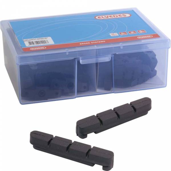 Elvedes Bremsbeläge Racing Felgenbremse Ersatzbeläge 55 mm für Bremsbeläge für Shimano pro 25 Paar