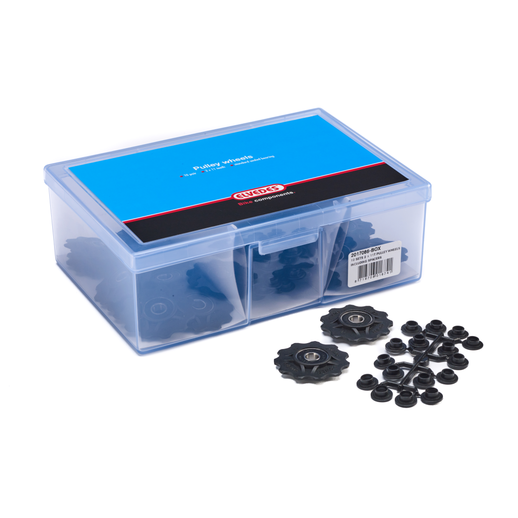 Elvedes Schaltwerkräder 11T mit Distanzscheiben u.a. Shimano, SRAM und Campagnolo