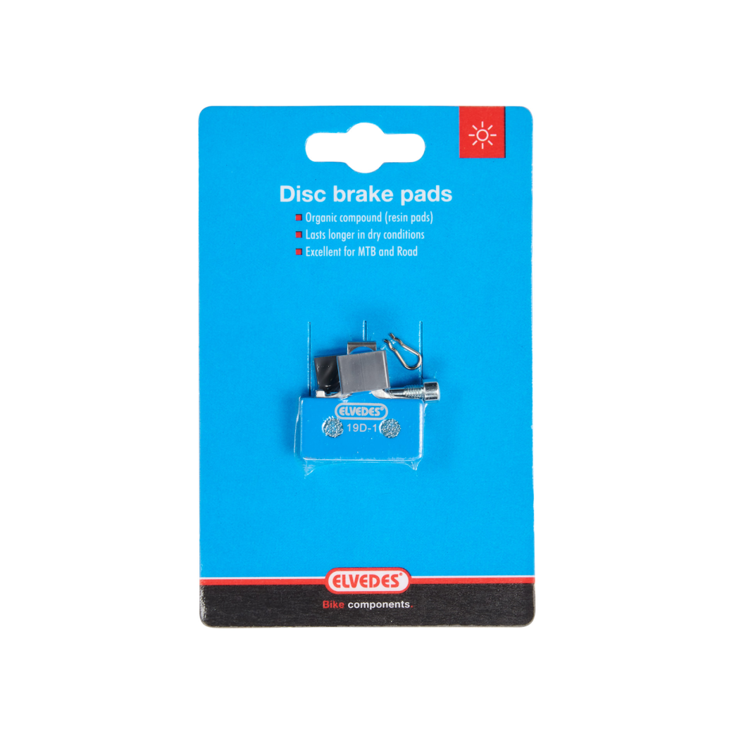 Elvedes 1 Paar organische Shimano-Scheibenbremsbeläge pro Paar