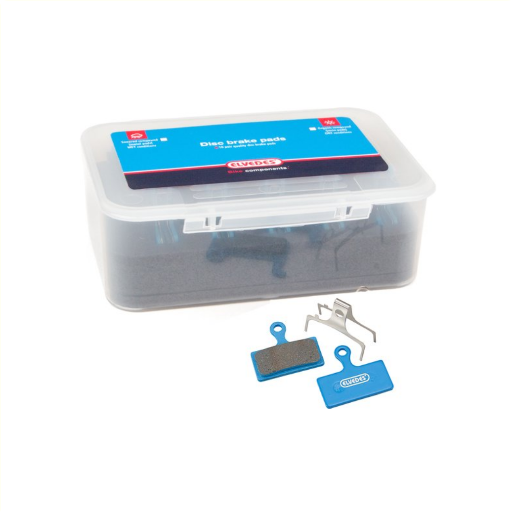 Elvedes Organische Scheibenbremsbeläge für Shimano. pro 25 Stück