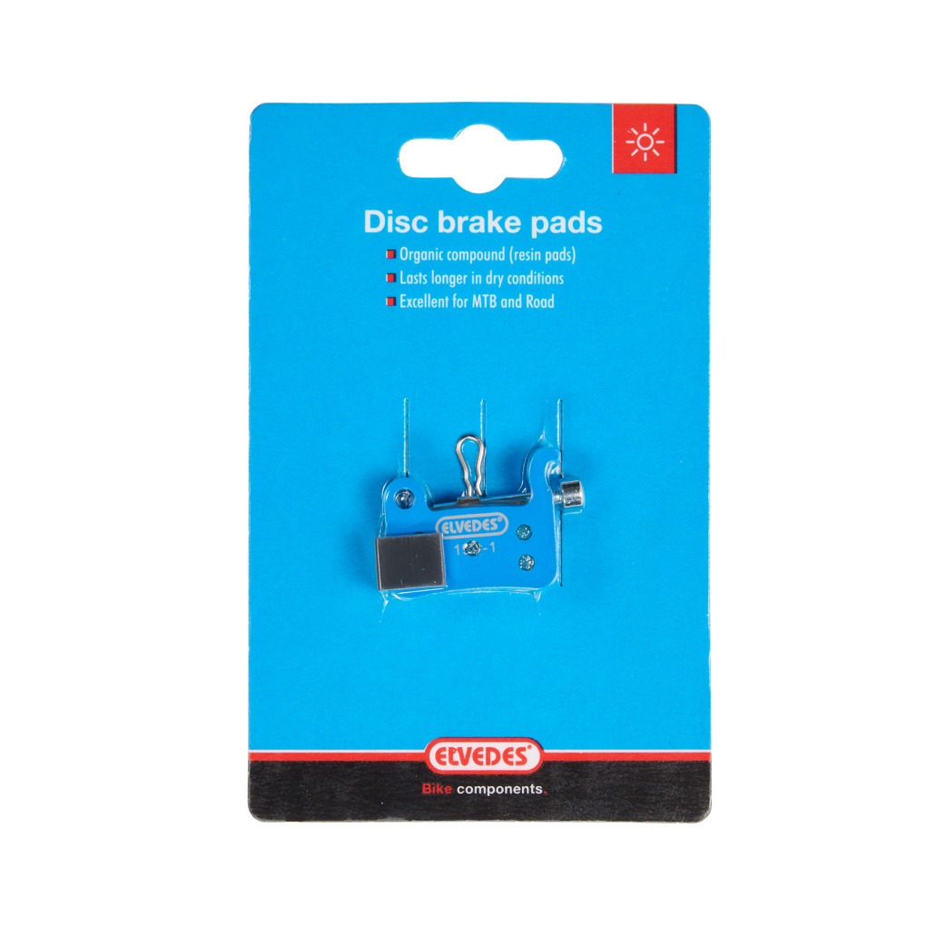 Elvedes  organische Scheibenbremsbeläge für Shimano BR-M535 pro Paar