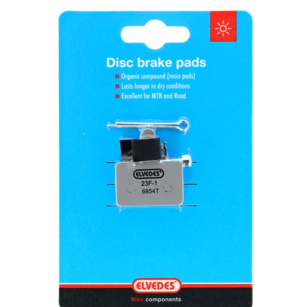 1 Paar superweiche Scheibenbremsbeläge für Shimano, Tektro