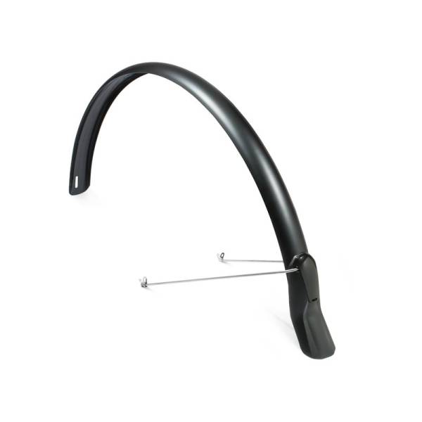 Eurofender Scatto 28" Hinterradkotflügel. Mattschwarz, 51 mm breit.