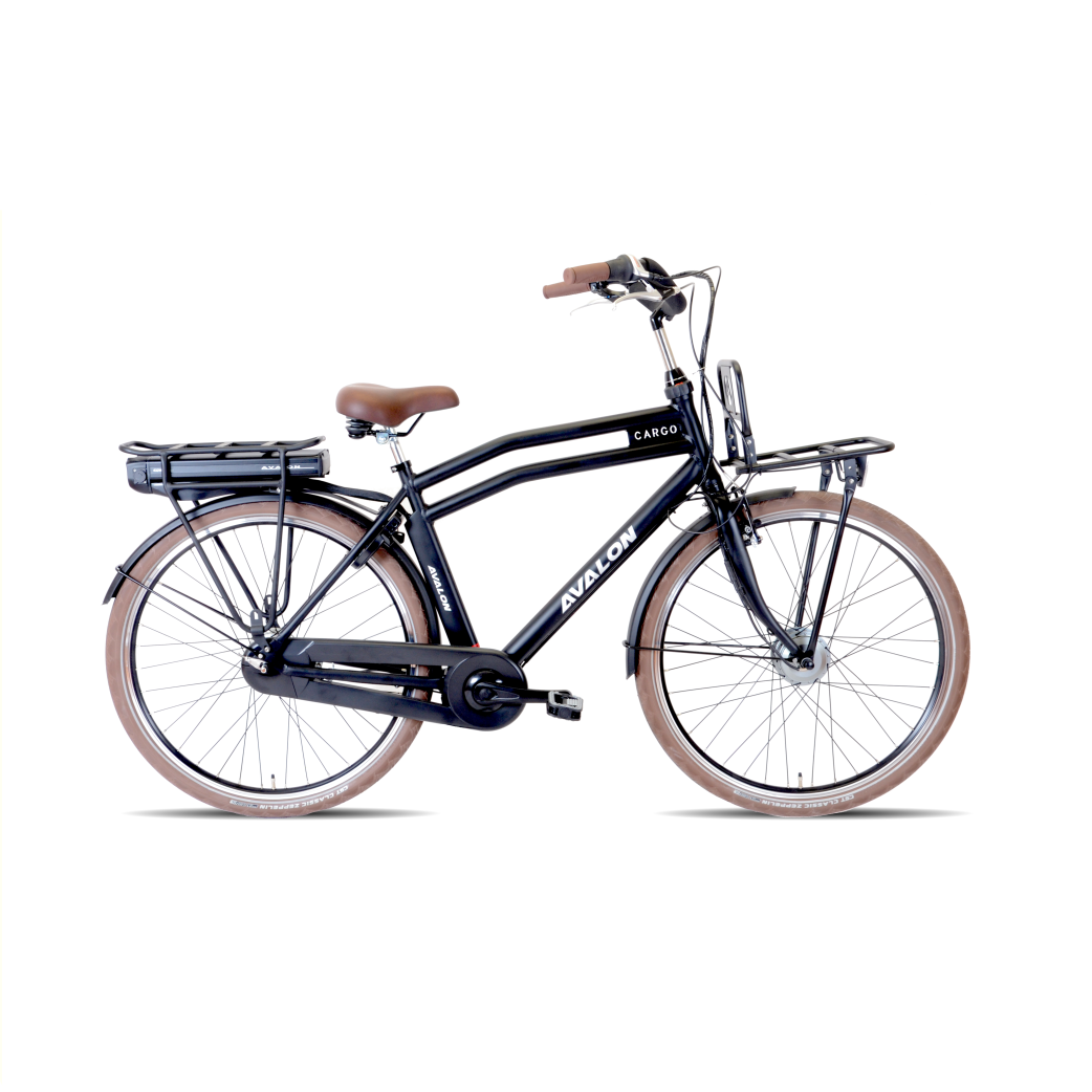 Avalon E-Cargo N7 Herren 52cm. Mattschwarz