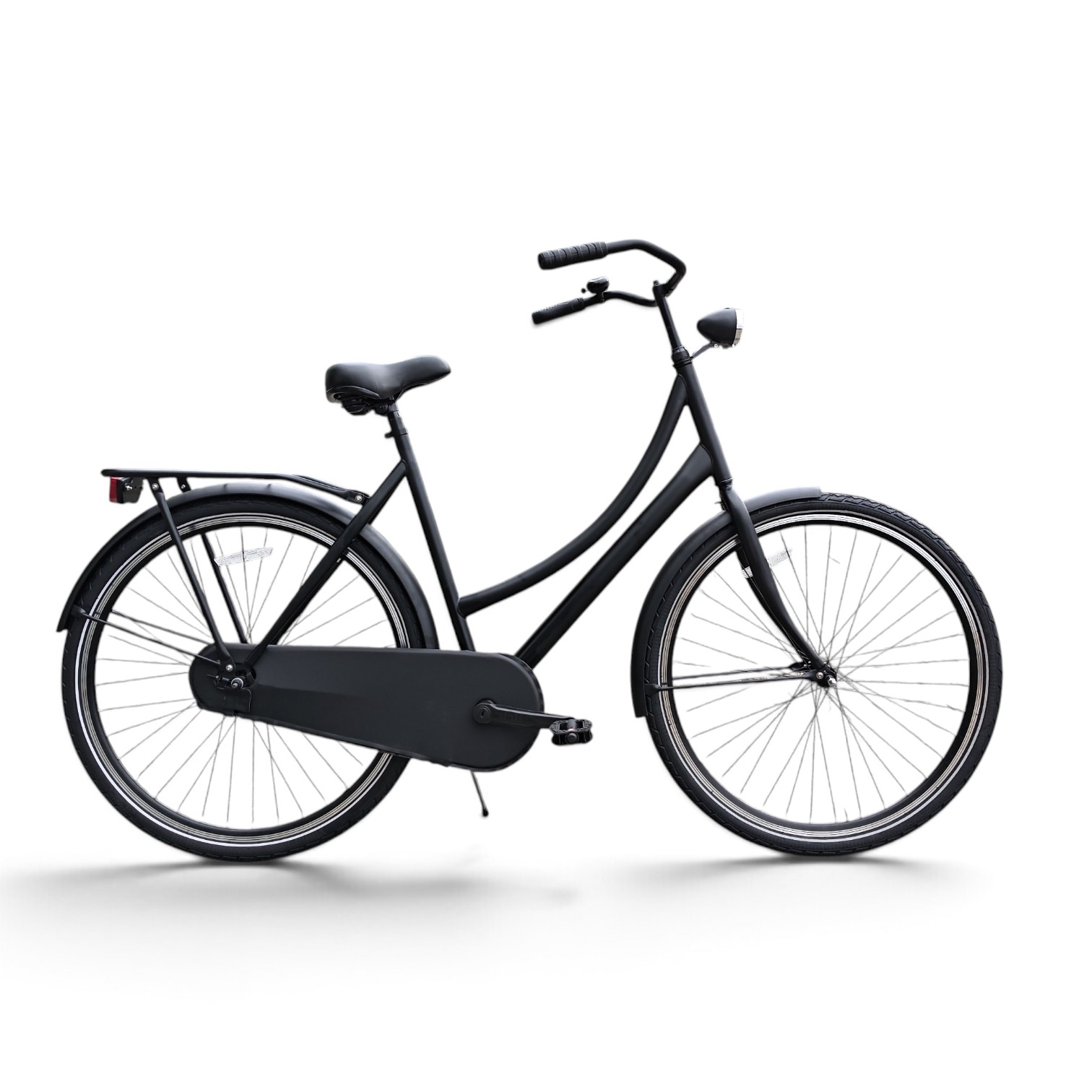 Exportfahrrad 28". 57cm, Stahlrahmen, Bremsnabe, Beleuchtung, 85% montiert im Karton