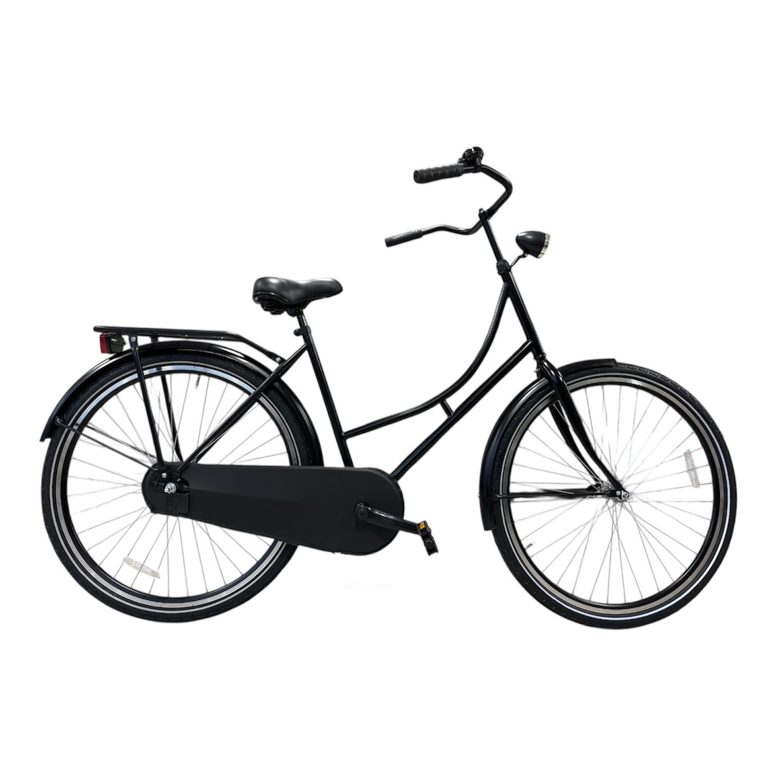 Exportfahrrad 28". 57cm, Stahlrahmen, Bremsnabe, Beleuchtung, 85% montiert im Karton