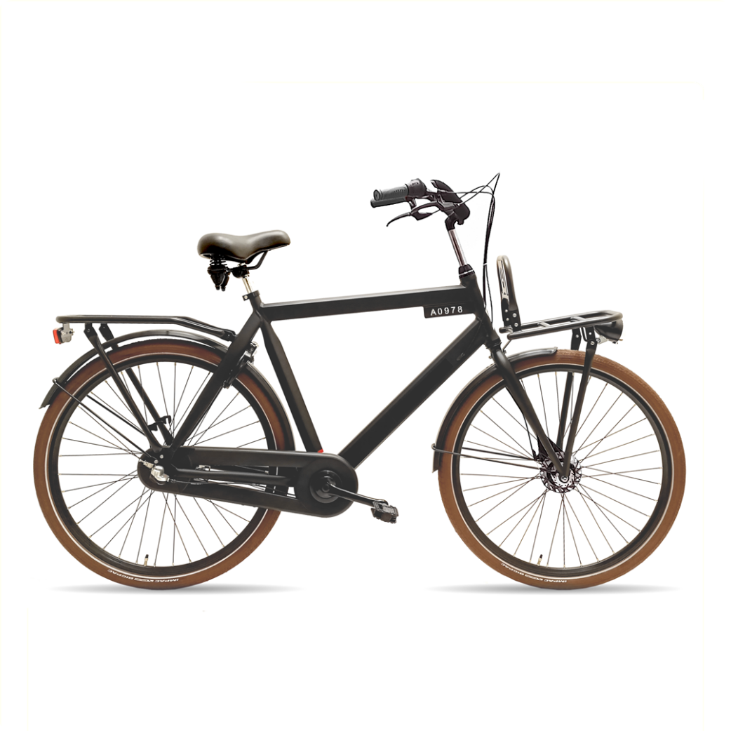 Avalon Style Herren-Rollenbremse, 58 cm, Shimano, 7 Gänge. Schwarz.