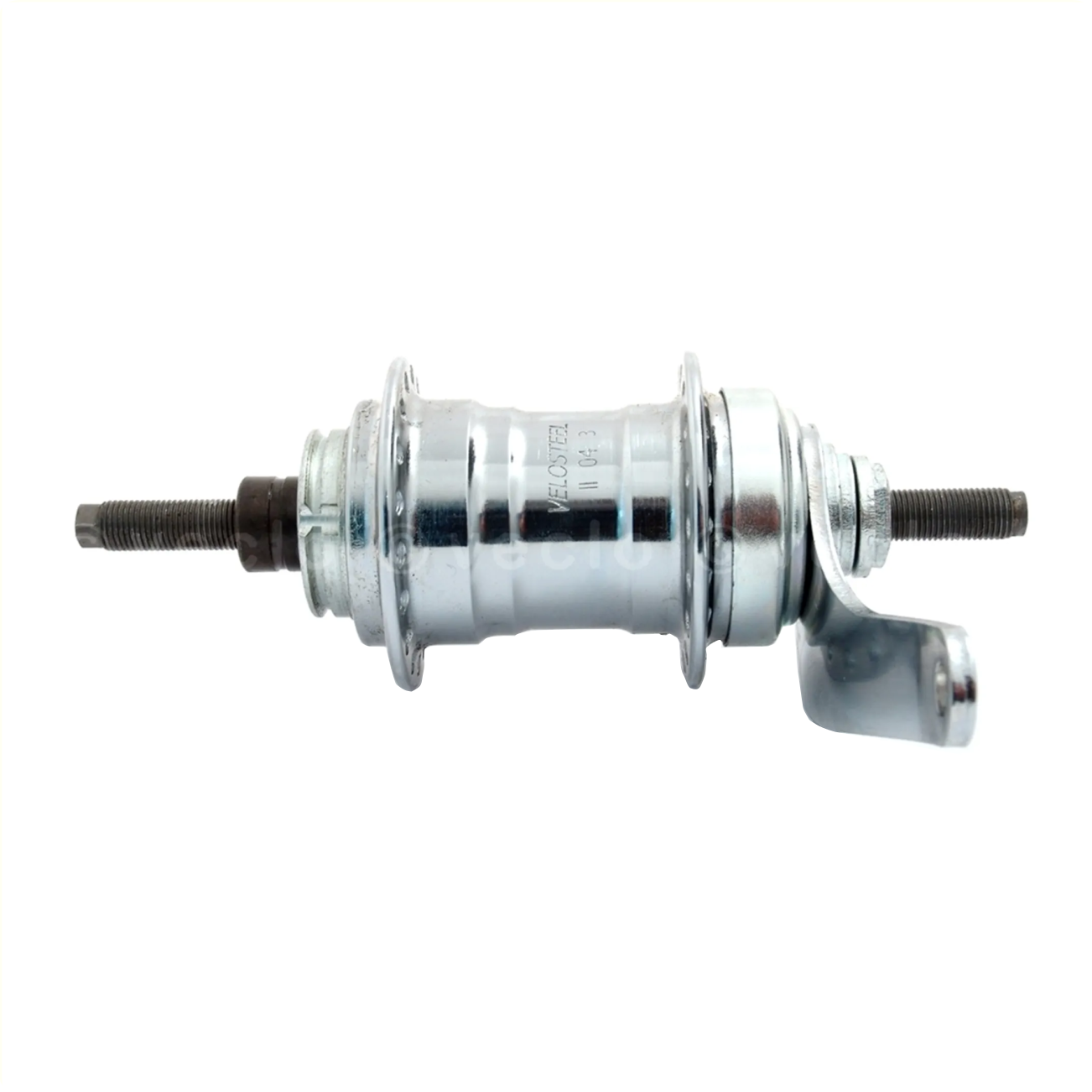 Favorit Hinterradnabe inkl. 19T Ritzel, Bandagenhalterung und Achsmuttern 170mm. 36 Löcher