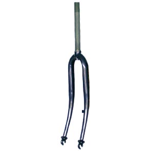 Front fork 28x1 5/8x1 3/8 Unicrown black. 1 inch