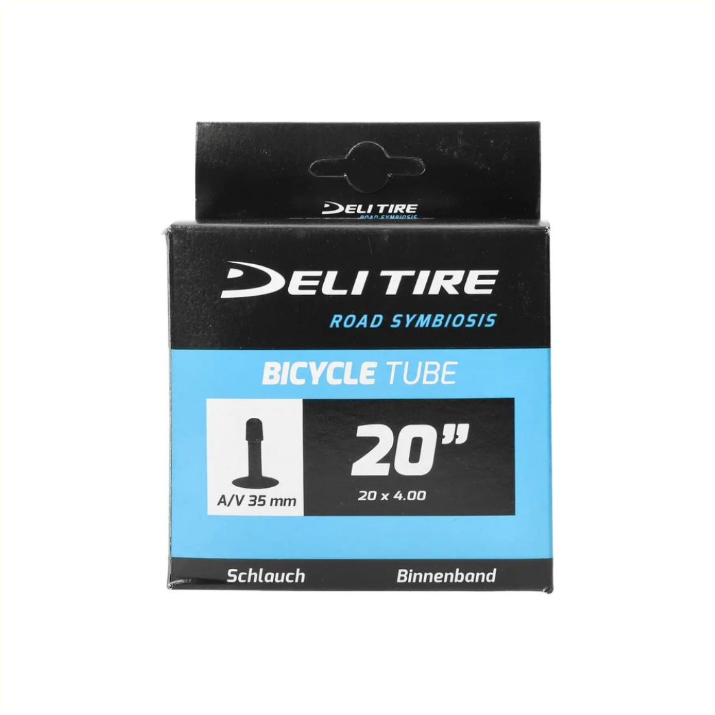 Deli Schlauch Fatbike 20x4,00, Ventil: Schrader/Autoventil 35mm