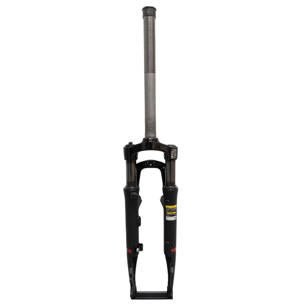 Federgabel 28" schwarz 1 1/8", Gabelrohr mit oder ohne Gewinde