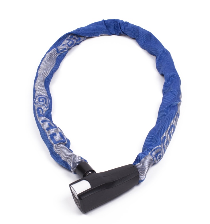 GAD Kettenschloss Anitroblau, 8x8x1100