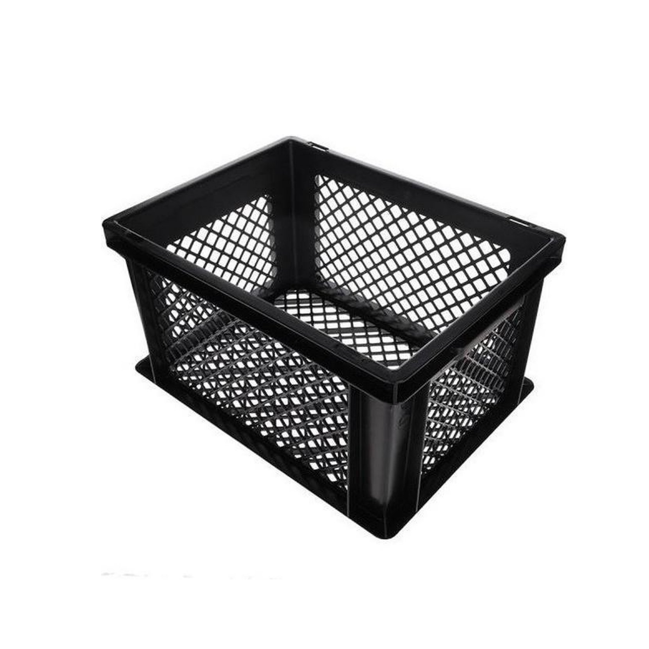 Kiste PVC schwarz 26L 40x30x22cm