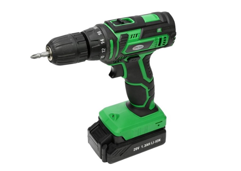 Höfftech Akku-Bohrschrauber 20V 1,3 Ampere Li-Ion