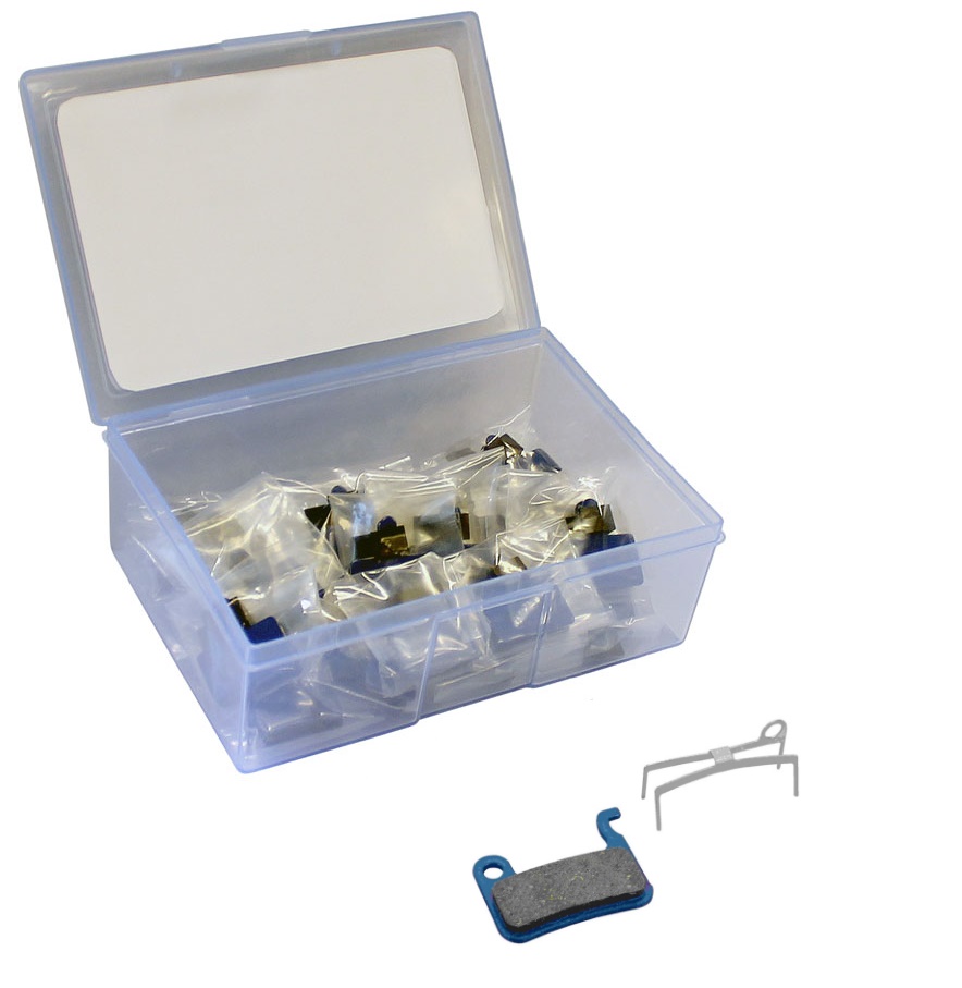 Union Scheibenbremsbeläge DBP-10 (organisch) für SHIMANO XTR M965/966/Saint M800/Hone M-601/Deore DBP-17, pro 25 Paar