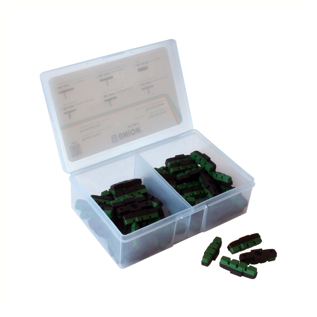 Union Brake Pads Magura BS-801E hydraulische Felgenbremse. Pro 25 Paar, für E-Bike