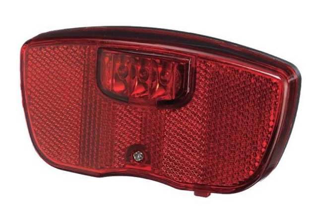 Union LED-Rücklicht UN-4400, Batterie, 3x LED, 50/80mm Halterung