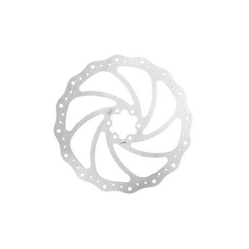 Bremsscheibe Edelstahl 203mm. inklusive 6 Bremsscheibenschrauben