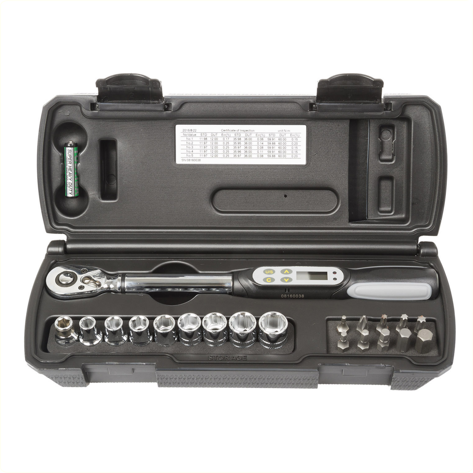 M-Wave digitaler Drehmomentschlüssel 3-60 Nm