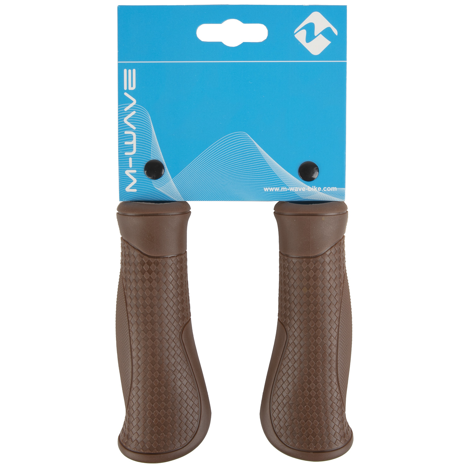 M-Wave, handbemalt, braun, anatomisch. Länge: 130/130 mm. pro Stück