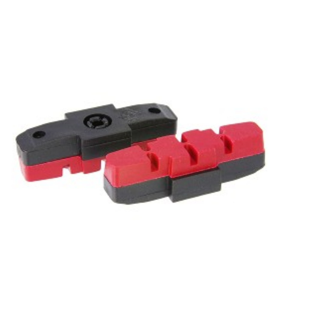 Saccon Bremsbeläge MAGBKRDB2C-55, Magura Felgenbremse schwarz/rot pro Paar