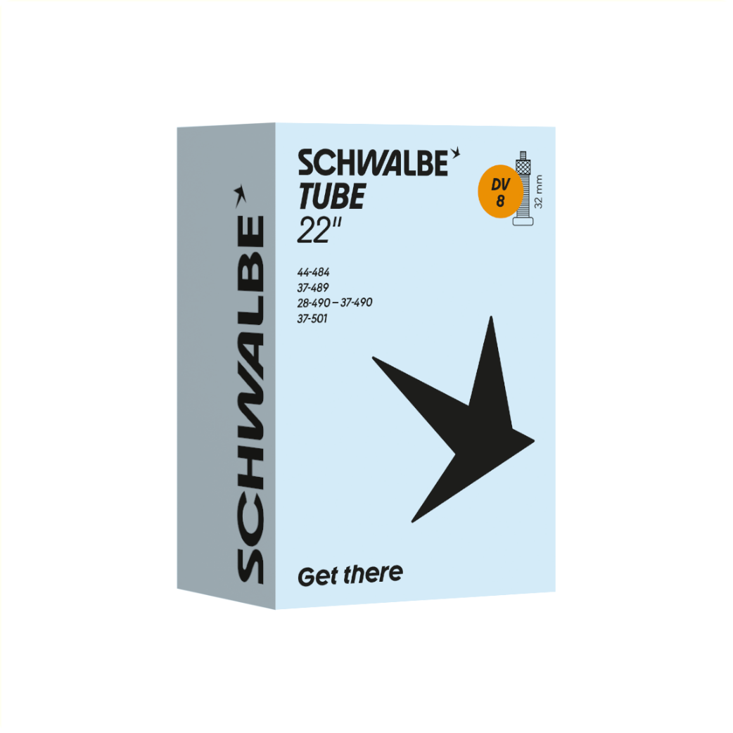 Schwalbe Schlauch 22x1 3/8 ETRTO 28/37-489-501, Dunlop Blitz/Holland DV8