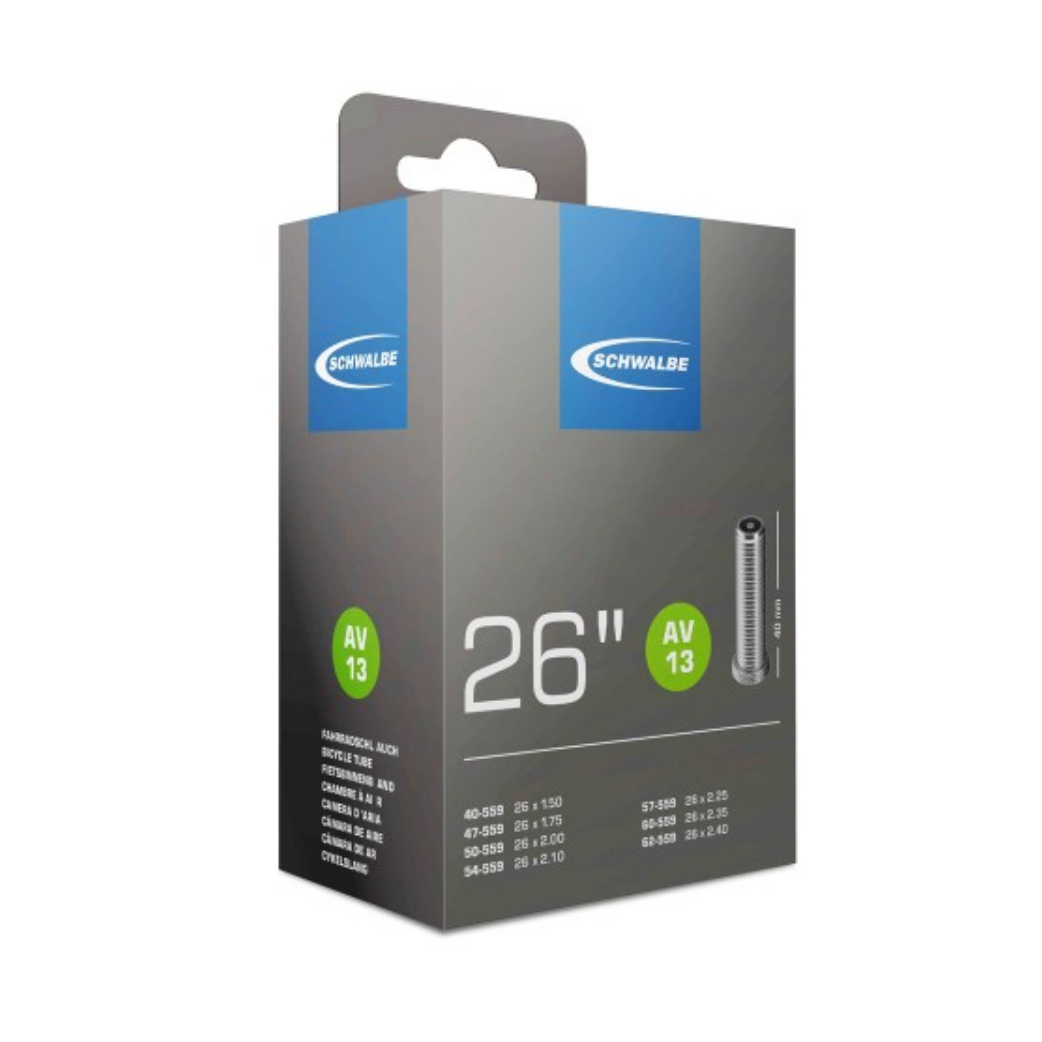 Schwalbe Schlauch 26x1,50-2,50 ETRTO 40/62-559, Schräder/Auto AV13