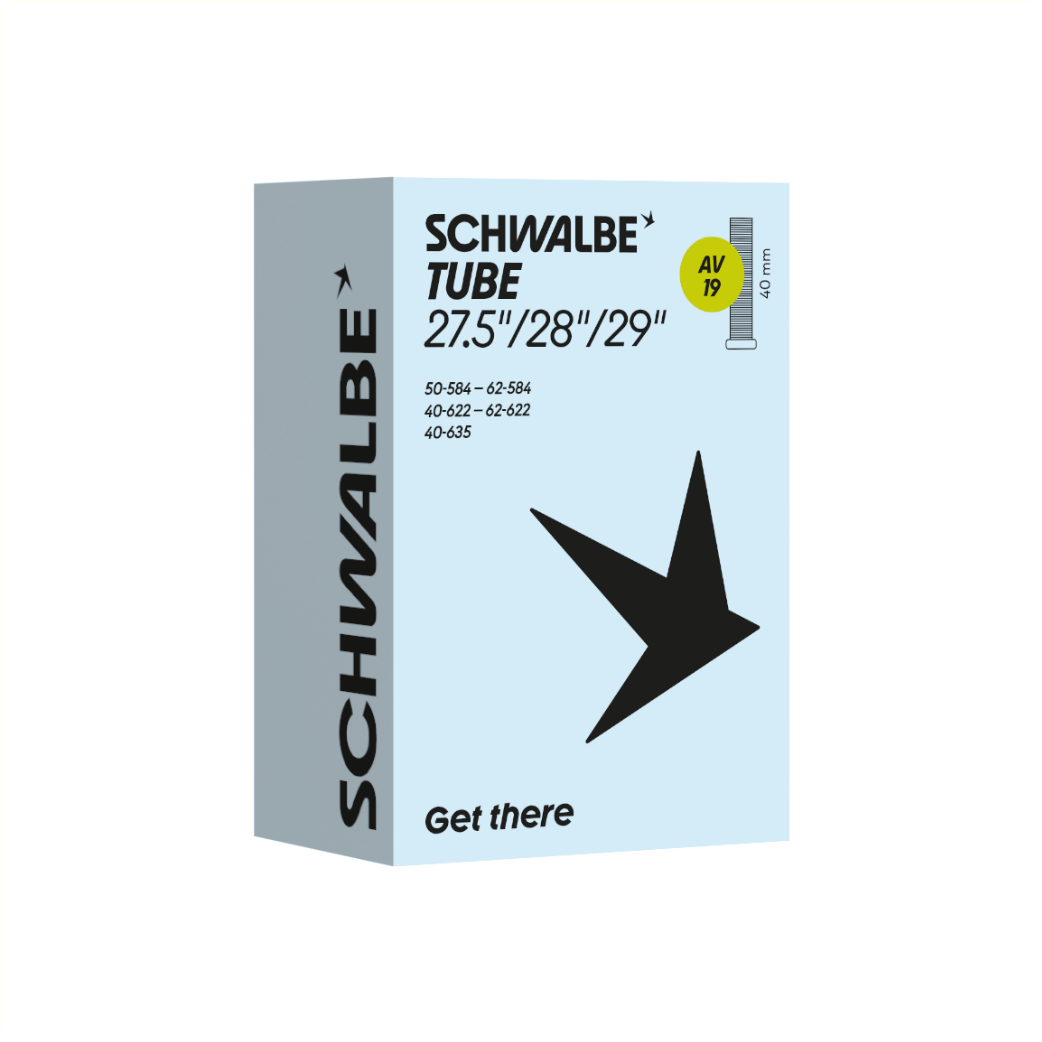 Schwalbe Schlauch 28x1,50-2,35, ETRTO 40/60-622/635, Schräder/Auto 40mml AV19