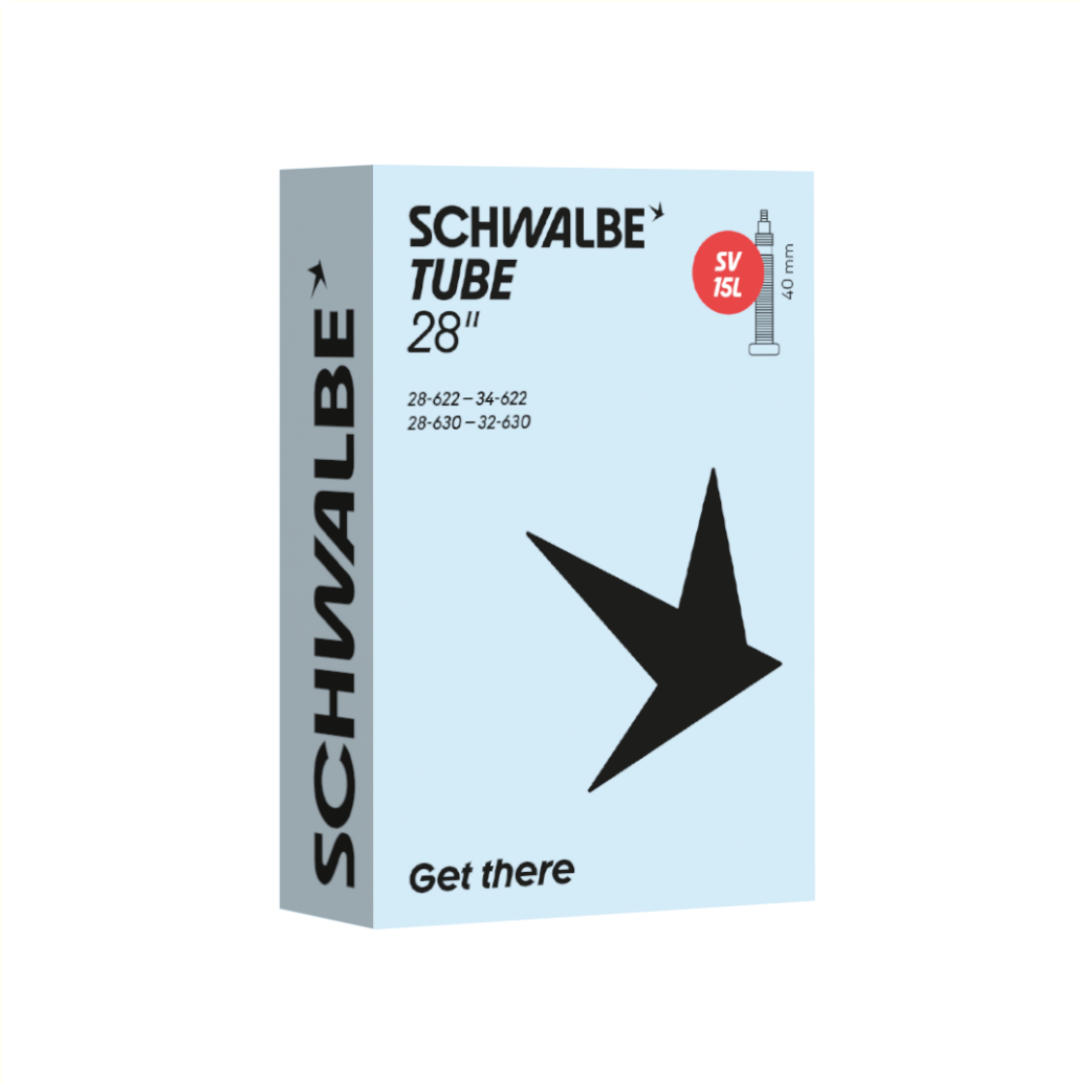 Schwalbe Schlauch 28/27x1 1/4 1/8, ETRTO 28/32-622, Presta/Französisch SV16L 40mm