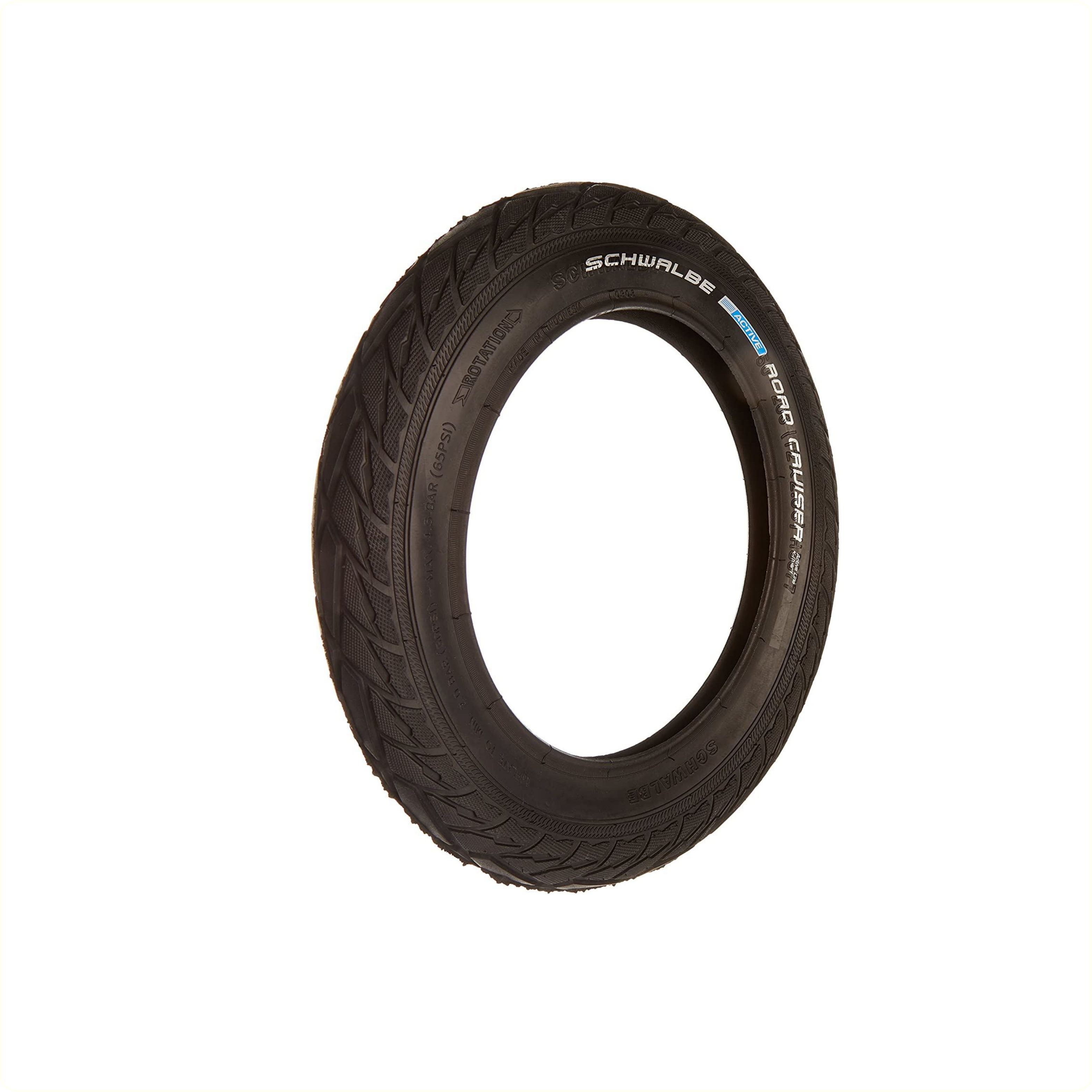Schwalbe Road Cruiser PP (K-Guard), Schwarz ohne Reflexion, 12x1/2x2 1/4, 12x2,00 ETRTO 50-203