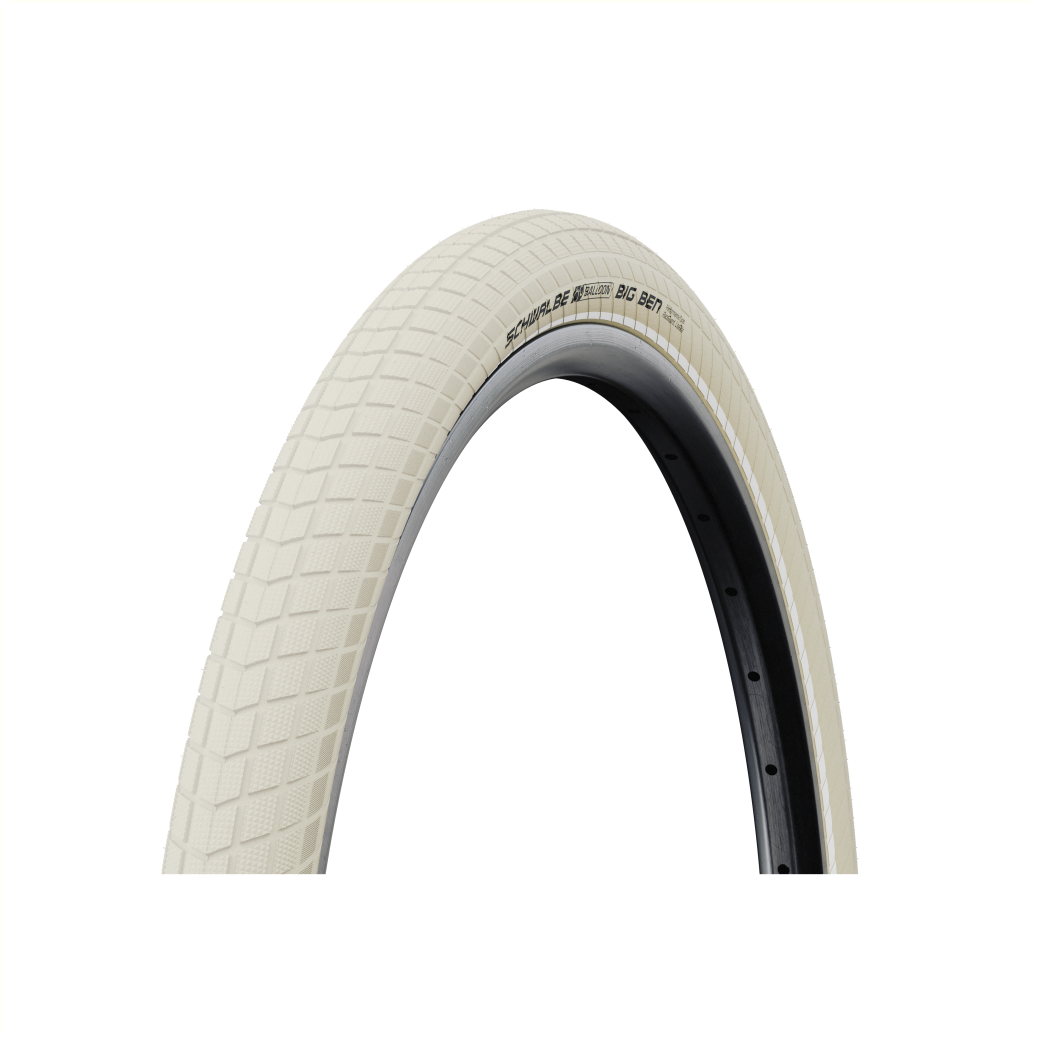 Schwalbe Big Ben (K-Guard), Creme mit Reflexion, 28x2,00, ETRTO 50-622