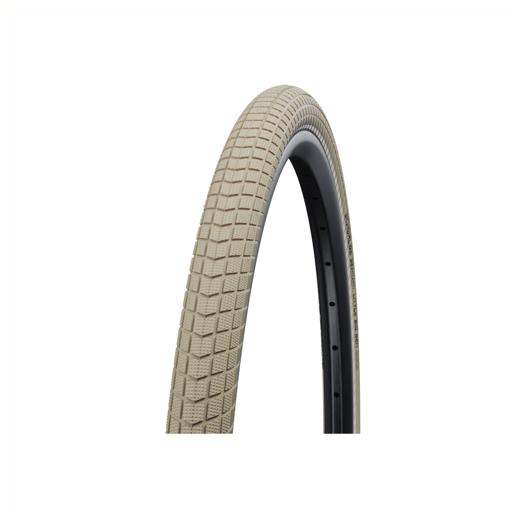 Schwalbe Little Big Ben (K-Guard), Creme mit Reflexion, 28x1,50 ETRTO 40-622