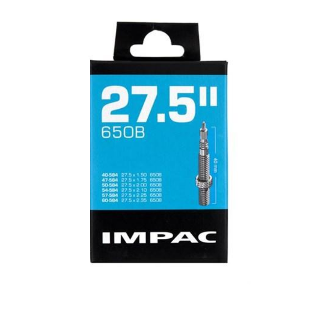 Impac-Schlauch (von Schwalbe) SV27,5 27,5 x 1,50 -27,5 x 2,35 ETRTO 40/60-584 Ventil 40 mm: Sclaverand/Französisch