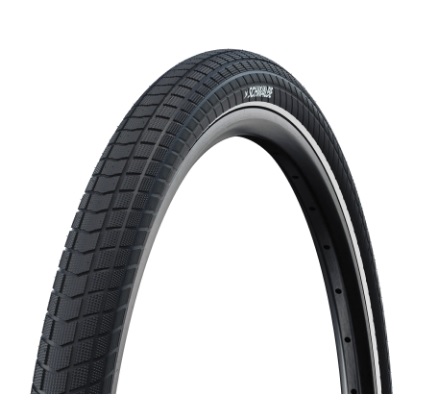 Schwalbe Motion Super moto X(GreenGuard, Snakeskin), schwarz mit Reflexion, 26x2,15 ETRTO 55-559
