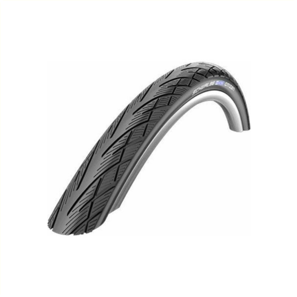 Schwalbe Citizen (KevlarGuard Pannenschutz), Schwarz mit Reflexion, 28x1.75, ETRTO 47-622