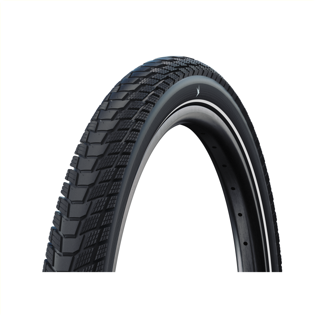 Schwalbe Pick Up 65-406, Schwarz mit Reflektoren, 20x2.40, ETRTO 65-406 E-Cargo, Lastenrad