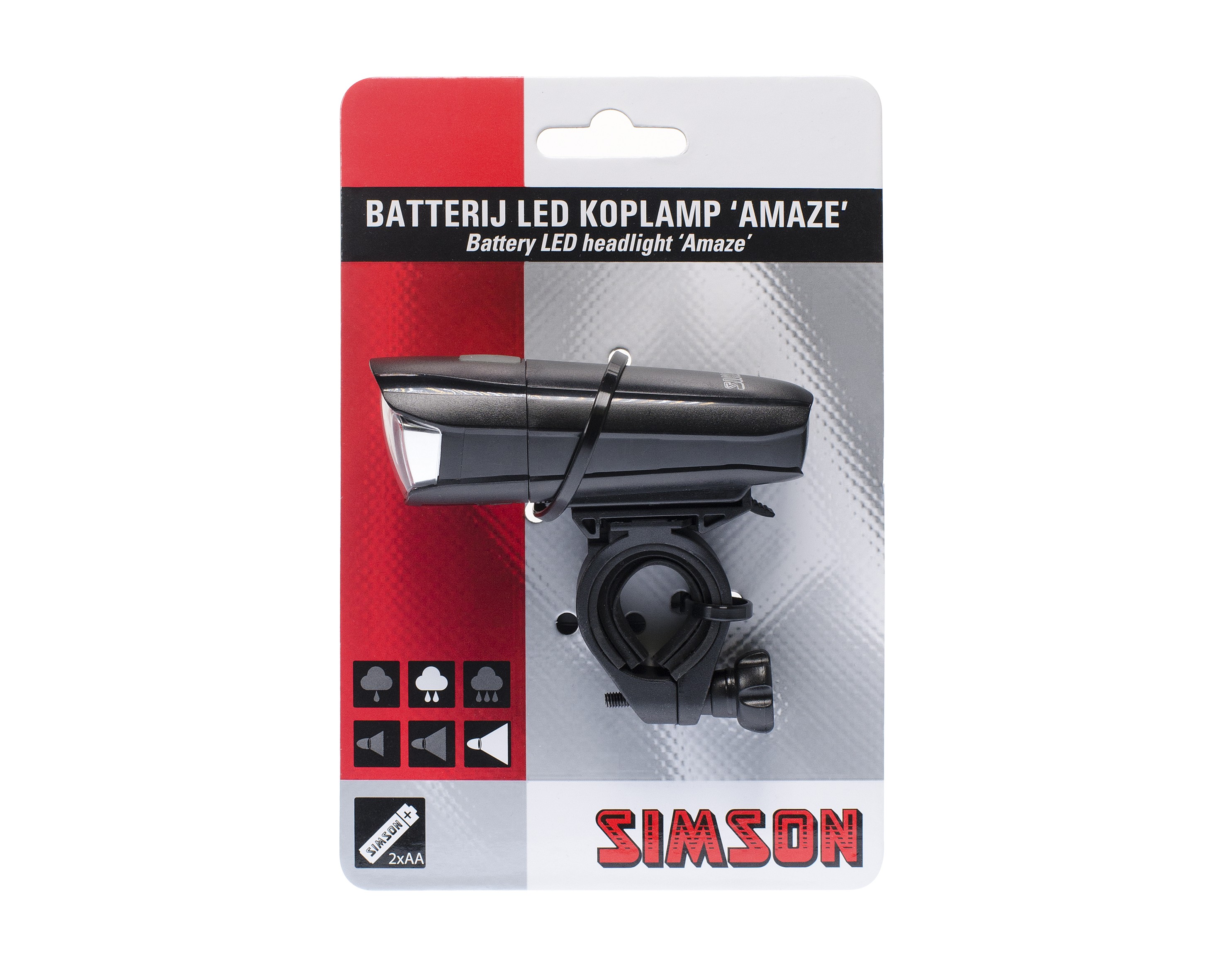 Simson LED-Akku-Scheinwerfer 'Amaze'