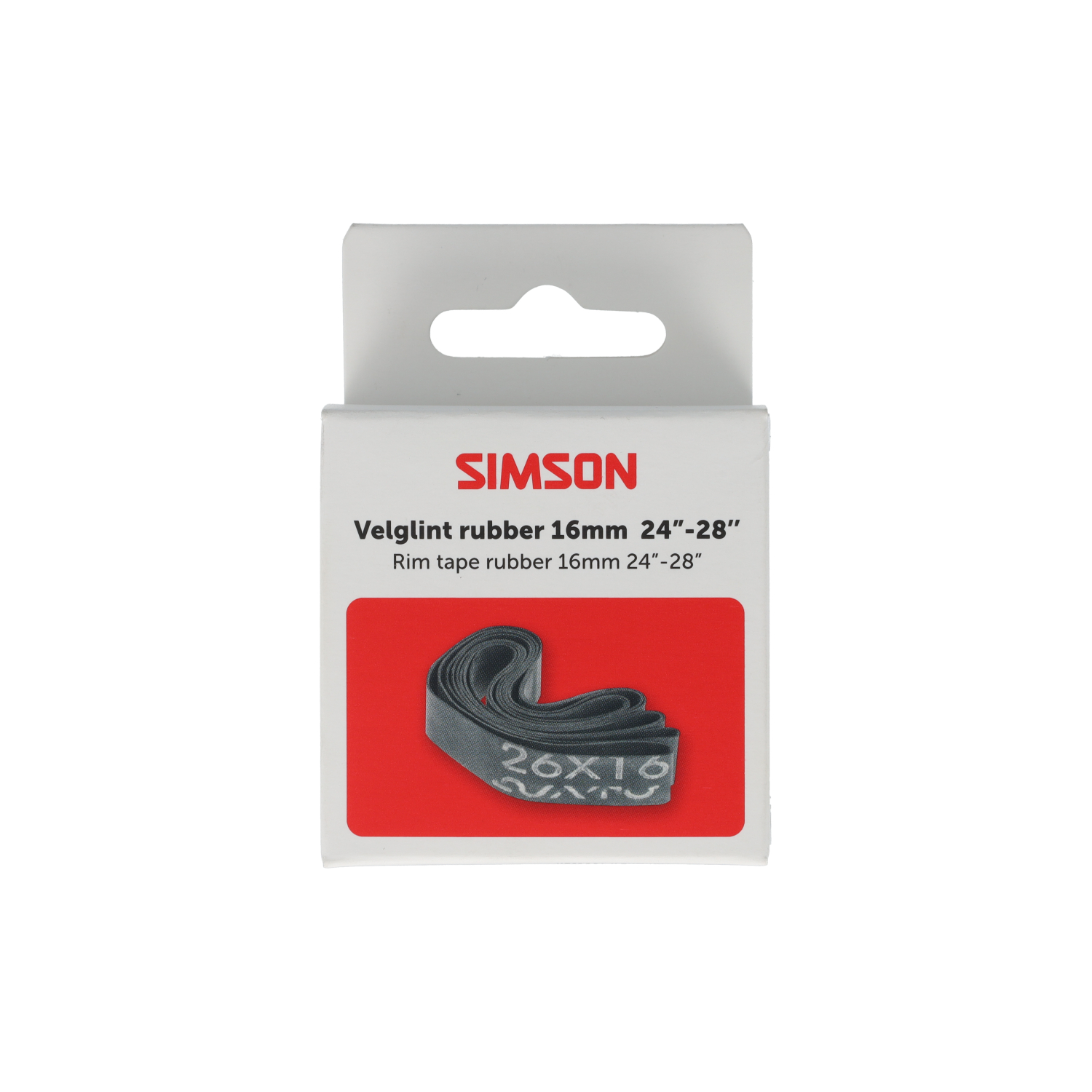 Simson Felgengummi 24"-28'', 16mm breit