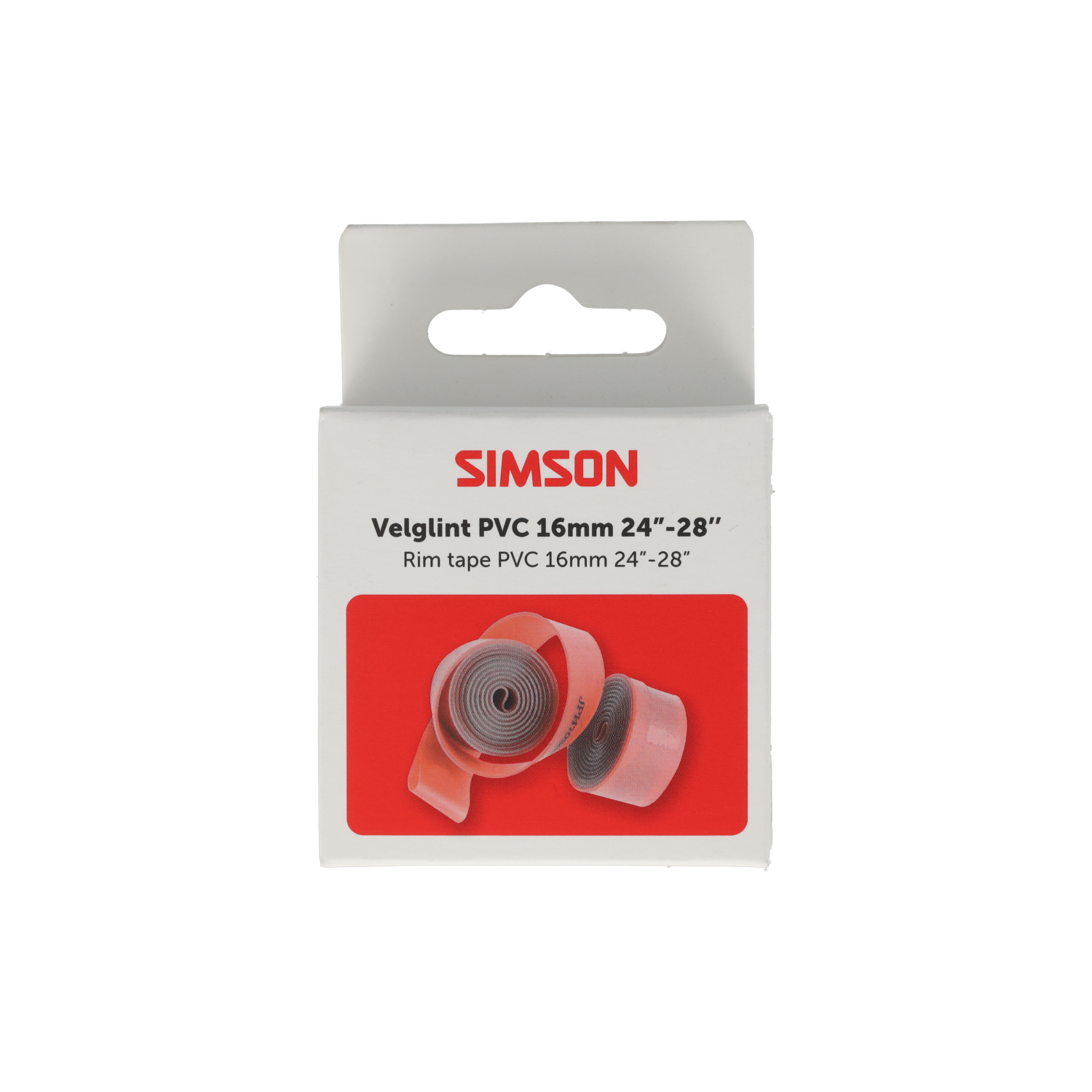 Simson Felgenband 24"-28'', 16mm breit PVC stark