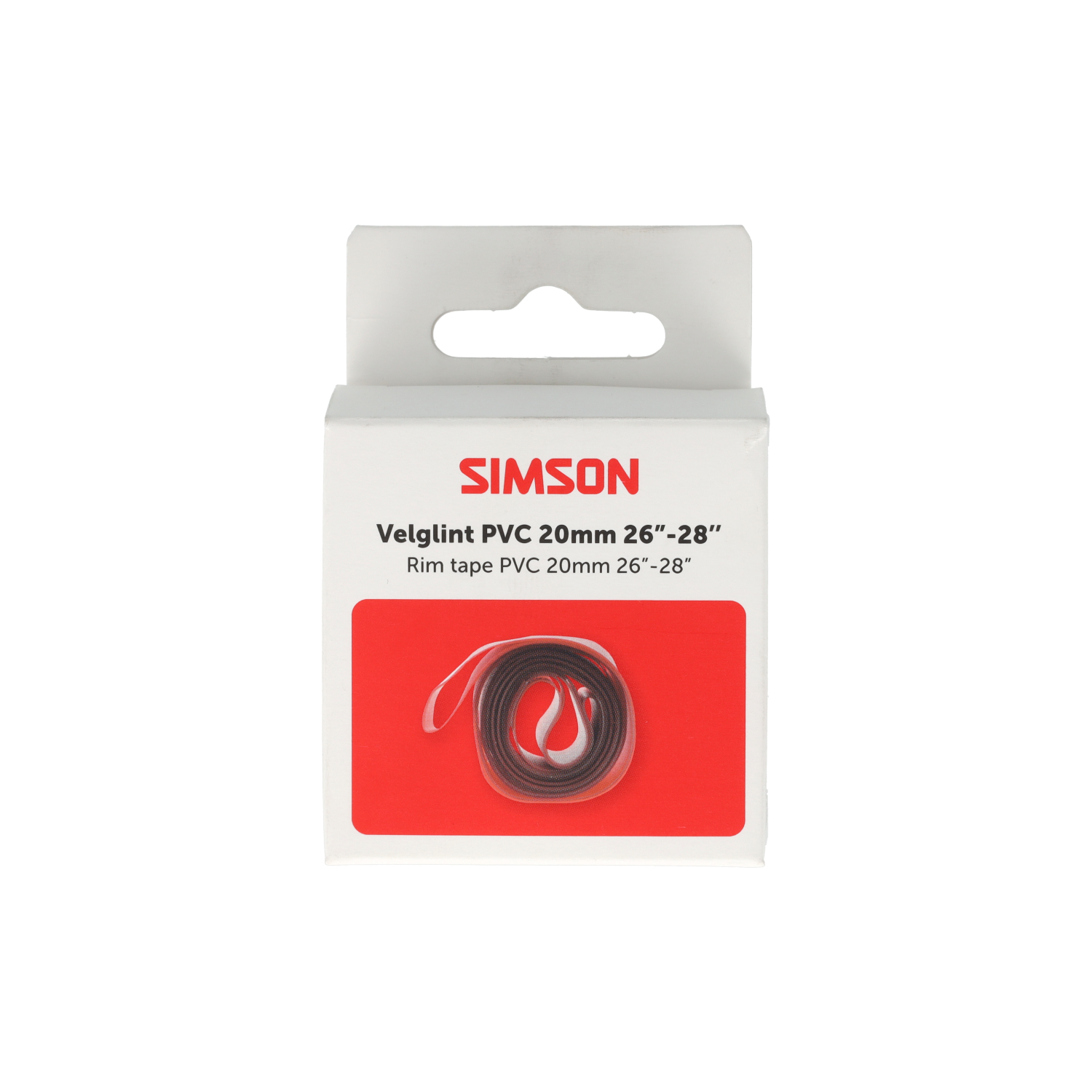 Simson Felgenband 24"-28'', 20mm breit PVC stark
