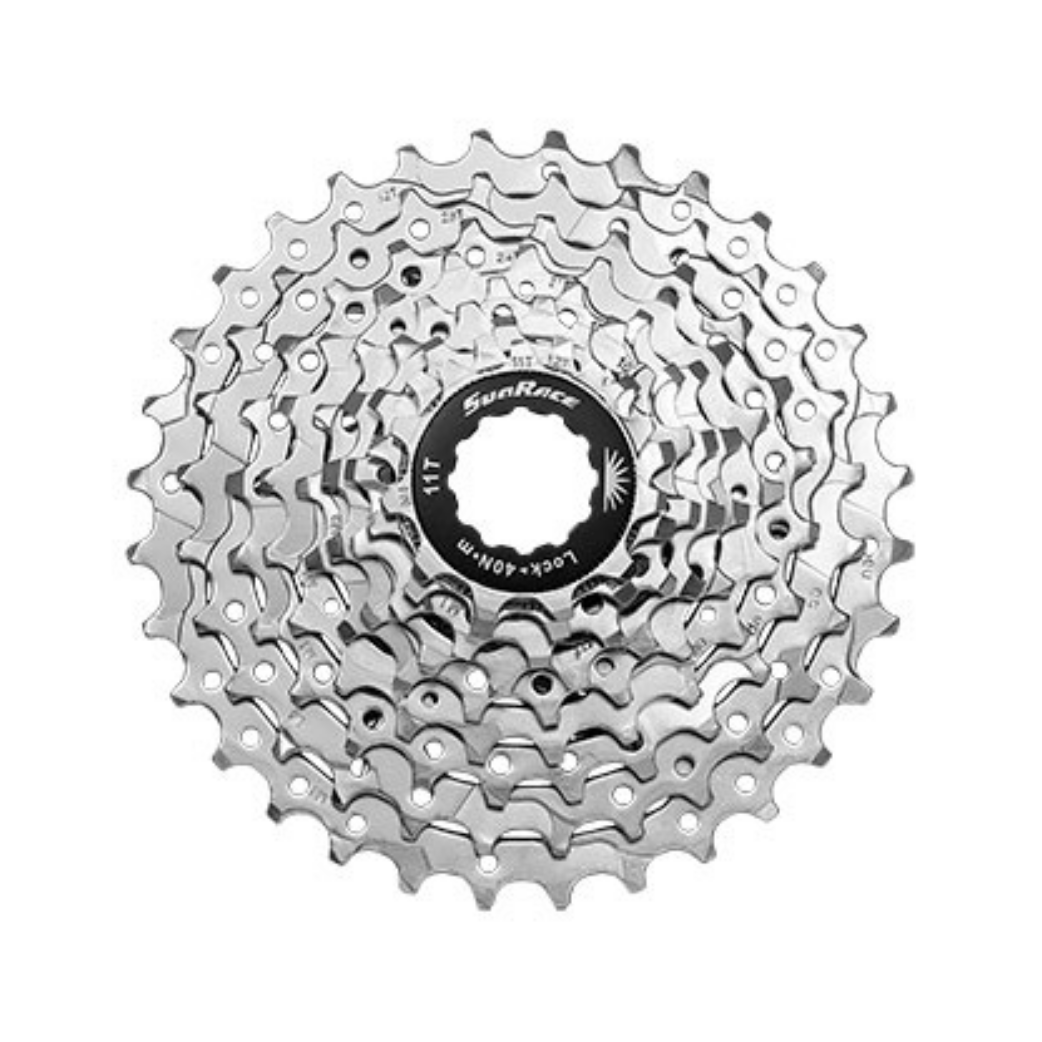 SunRace Kassette 9-Gang CSR91 12-25T - Silber