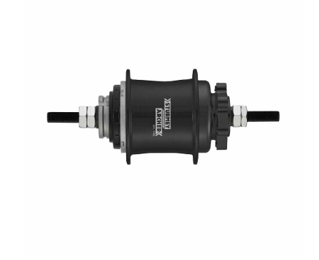 SA Hinterrad-Scheibenbremsnabe A2K 2-Gang-Automatik 36G Schwarz