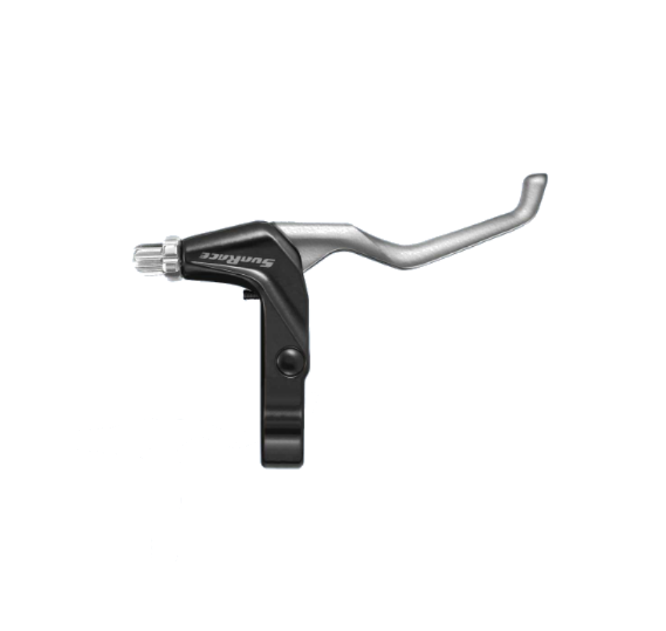 SunRace Bremshebel M4 silber rechts